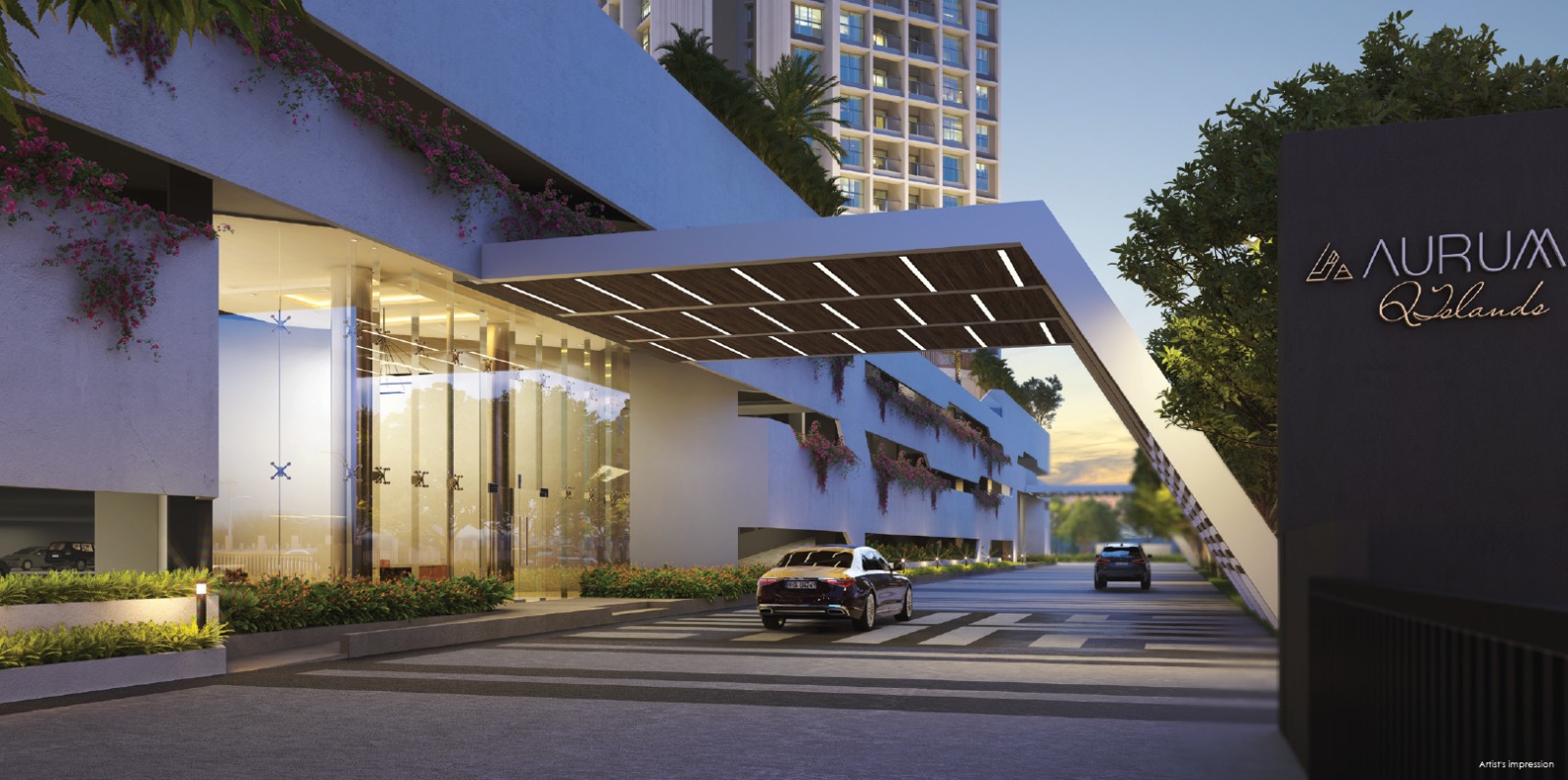Aurum Q Islands, Ghansoli – 2 & 3 BHK Starting @ ₹ 2.07 Cr