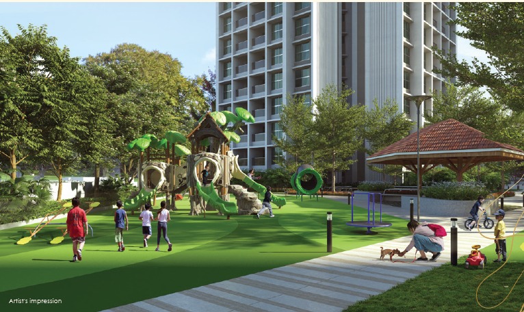 Aurum Q Islands, Ghansoli – 2 & 3 BHK Starting @ ₹ 2.07 Cr