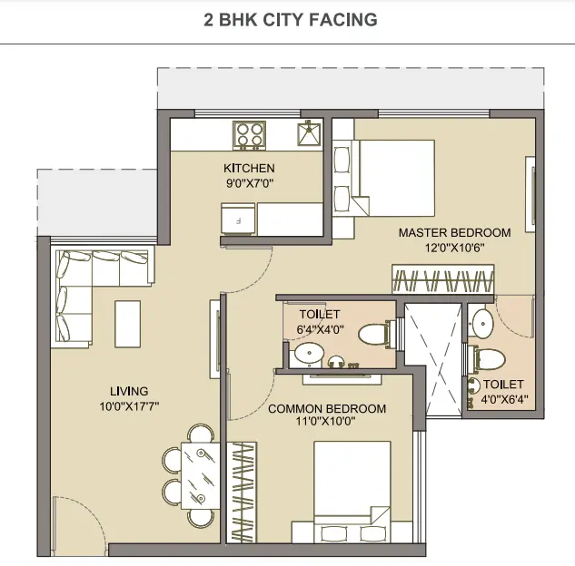 Nishchay by Chandak Group - ( 1 & 2BHK Flats in Borivali)