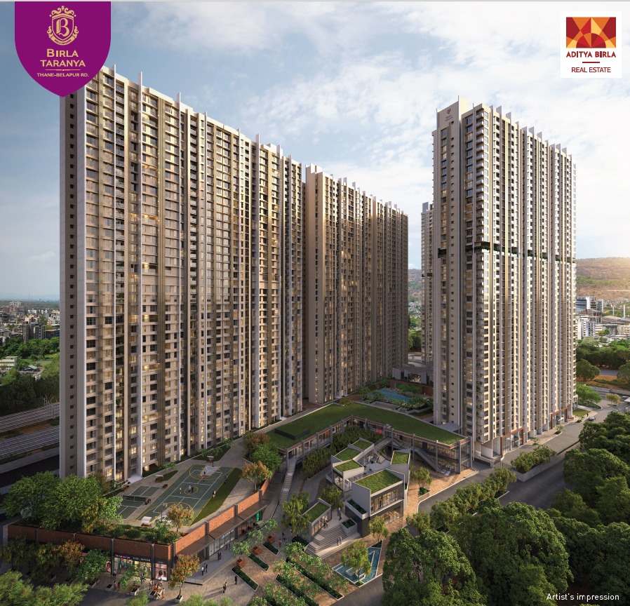 Birla Taranya Airoli – Luxury 2 & 3 BHK Apartments on Thane-Belapur Road
