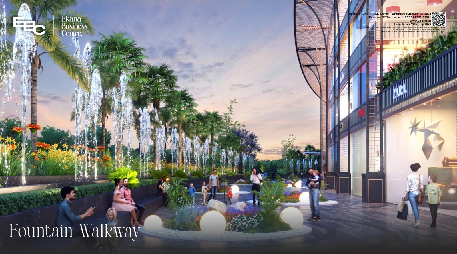 Ekana Business Centre Lucknow: 5-Star Suites & Retail Investment