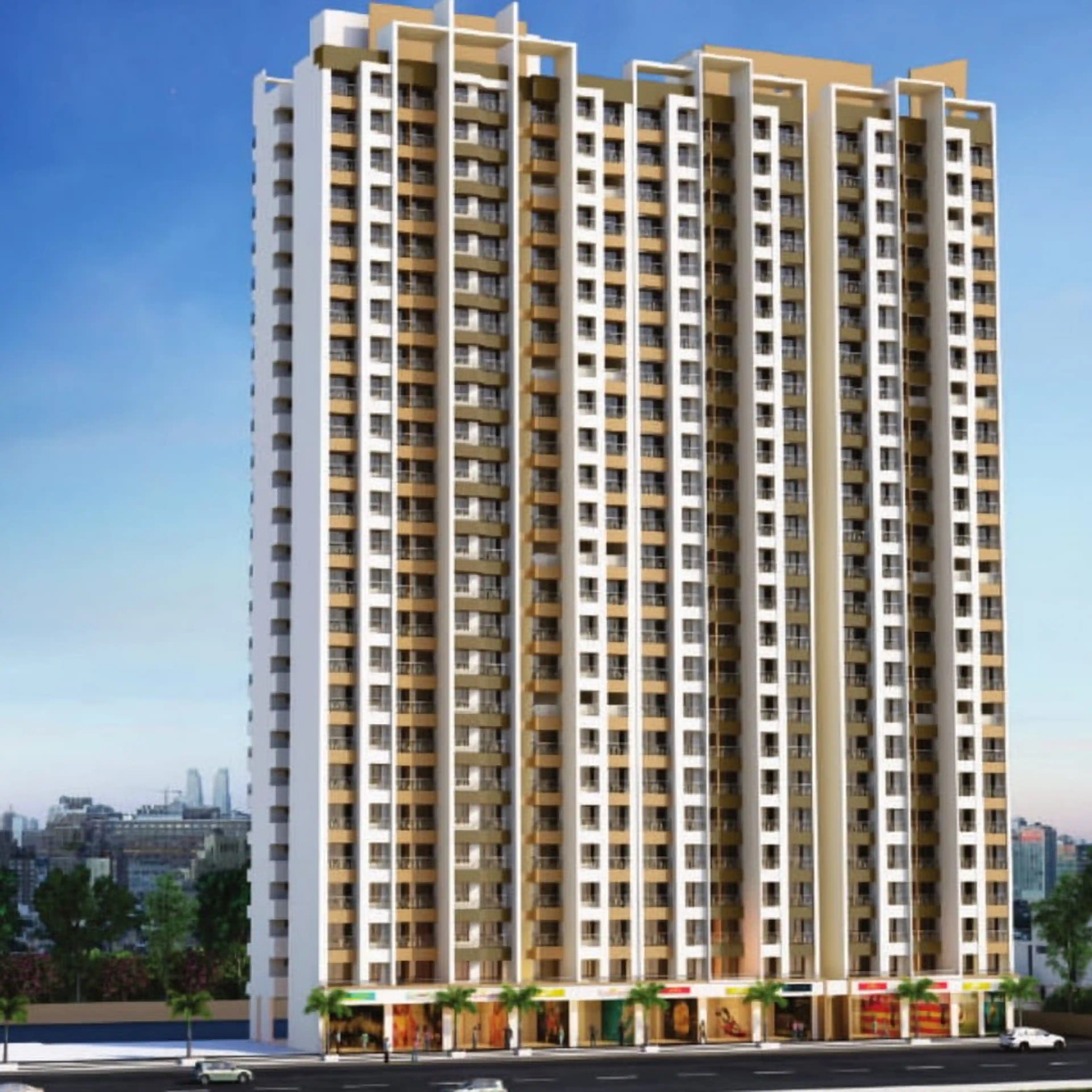 Dynamic Crest Phase II, Kalyan-Shil Road – 1 & 2 BHK home Starting ₹39.99 Lakhs
